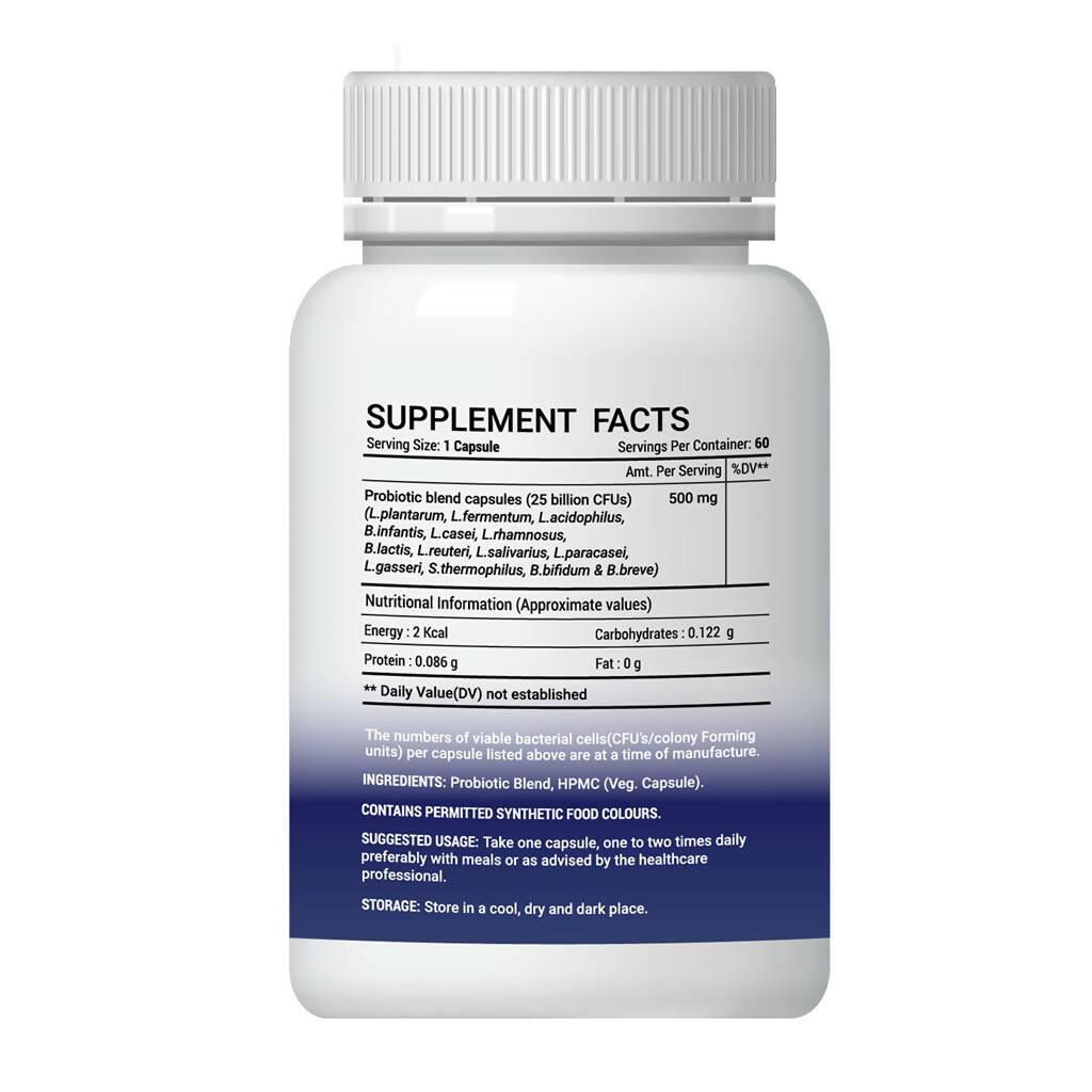 Livestamin Probiotic Forte Capsules - Swadesiicart