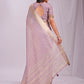 Shree Shyam Fashion Organza Light Pink Saree