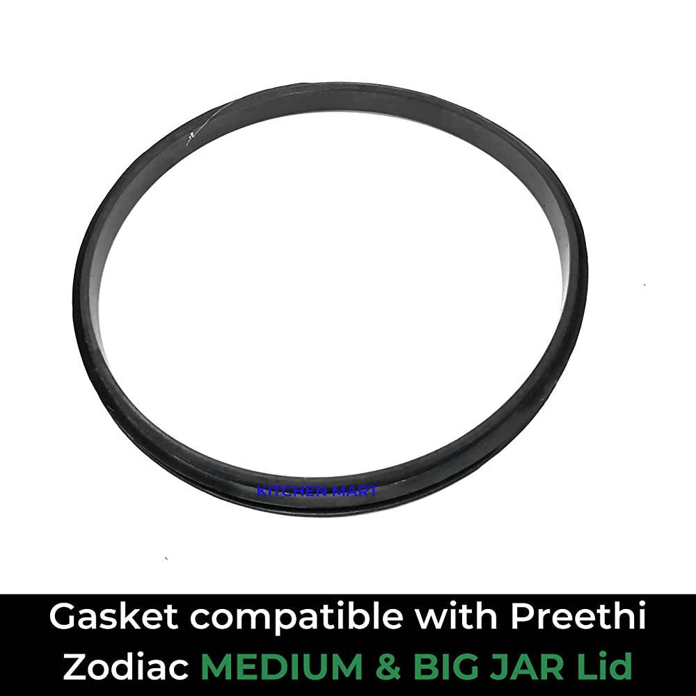 Kitchen Mart Preethi Zodiac / Zion / Zodiac 2.0 Medium and Big Jar Gasket - Swadesiicart