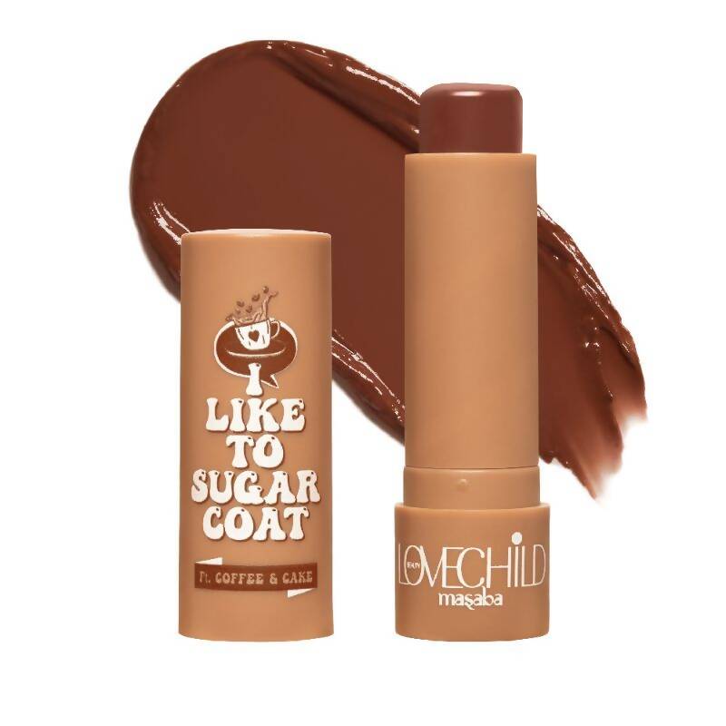 LoveChild By Masaba Gupta Lip Balm - I Like To Sugar Coat Coffee Cake - Swadesiicart
