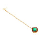 Ruby Raang Green and Red Meenakari Kundan Maang tikka | Swadesiicart