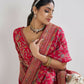 Kesar Fab White Banarasi Silk Embroidered Lehenga | Swadesiicart
