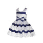 Asmaani Baby Girl's Multi-Color Satin Knee Length Frock (AS-DRESS-22008)