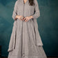 Anaita Grey Heavy Faux Georgette Stitched Suit with Embroidered Sequence Work