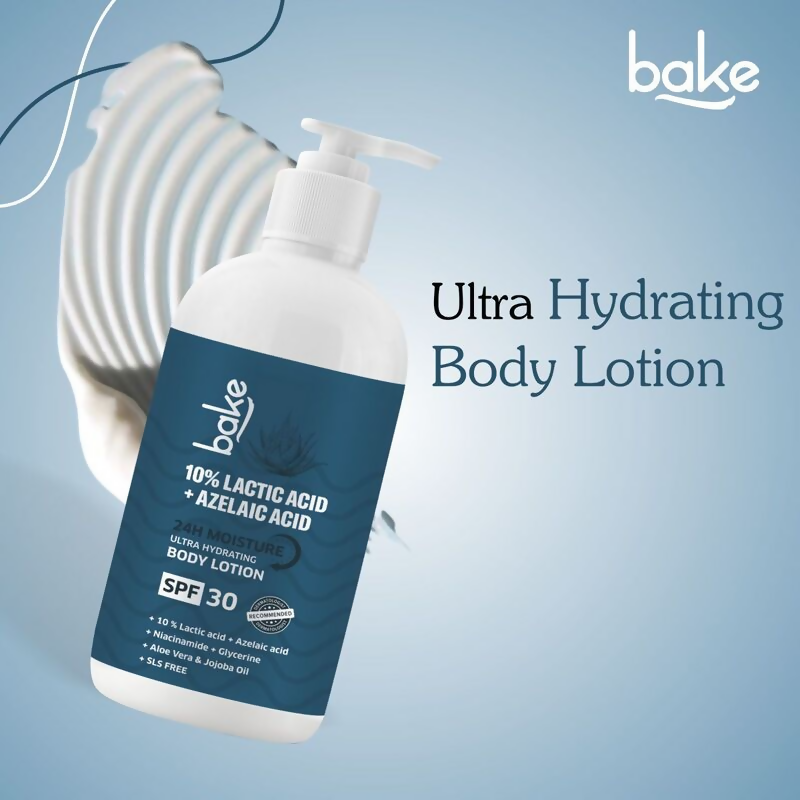 Bake 10% Lactic Acid Body Lotion SPF 30 | Swadesiicart