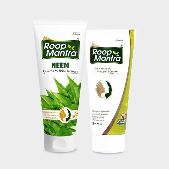 Roop Mantra Face Cream & Neem Face Wash Combo | Swadesiicart