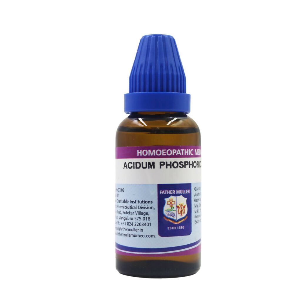 Father Muller Acidum Phosphoricum Dilution - Swadesiicart