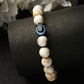 NVR Men & Women Marble Evil Eye Adjustable Bracelet - Swadesiicart