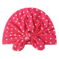 AHC Baby Summer Cap/Bandana In Polka Dots Design