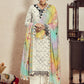 Muslin Cotton Off White Digital Print & Embroidered Salwar Suit - Emponline | Swadesiicart