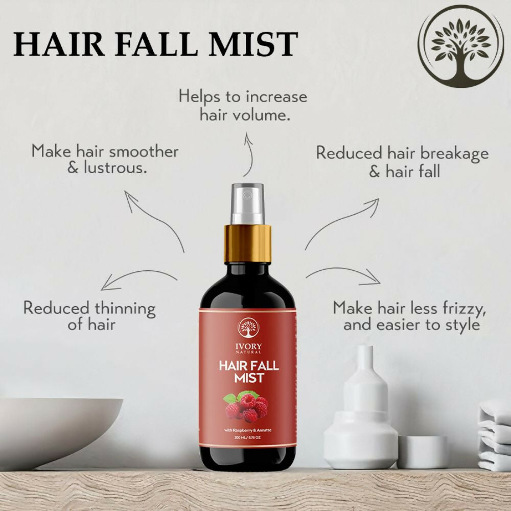 Ivory Natural Hair Mist For Long Hair For Growth Of Hair, Strengthen Follicles, And Restore Shine | Swadesiicart