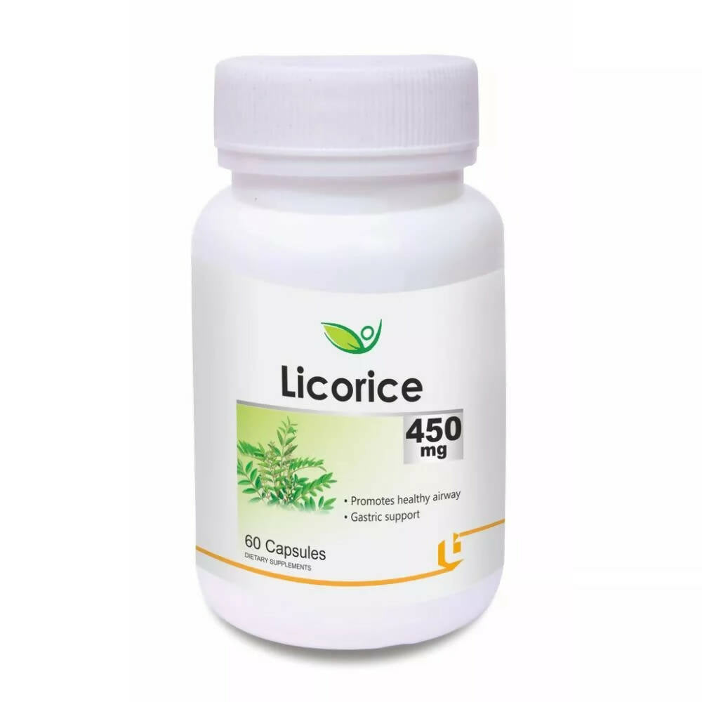 Biotrex Licorice 450mg Capsules | Swadesiicart