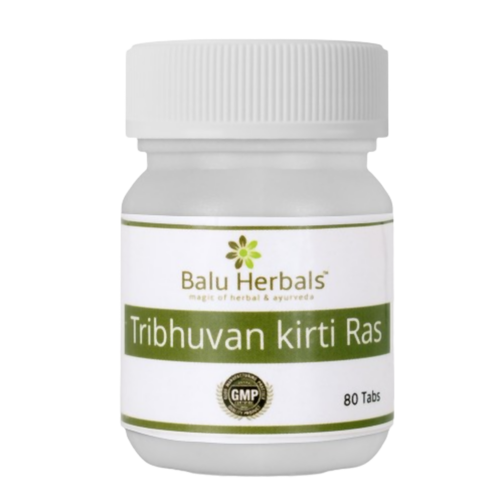 Balu Herbals Tribhuvanakirti Ras Tablets - Balu Herbals