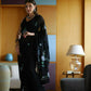 Vamsee Laxmi Black Georgette Saree - Swadesiicart