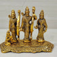 Giftnagri Lord Ram Darbar Idol Metal Showpiece Hindu Religious Idols - Swadesiicart