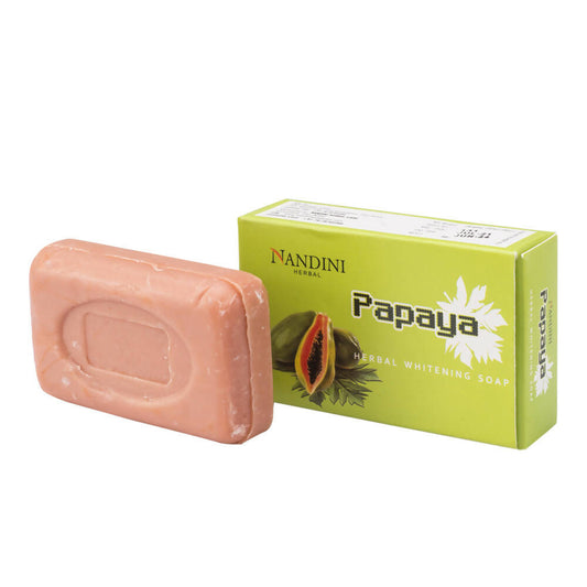 Nandini Herbal Papaya Whitening Soap - Swadesiicart