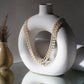 Layered Pearl Neckpiece (Gold) - Ruby Raang | Swadesiicart
