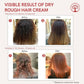Ivory Natural Dry Frizzy Hair Cream - Detangles Hair, Manages Frizz And Scalp Dryness | Swadesiicart