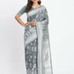 Shree Shyam Fashion Linen Cotton Pink Saree