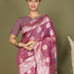 Shree Shyam Fashion Linen Cotton Pink Saree