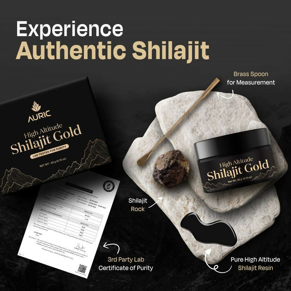 Auric Lab Certified High Altitude SJ Gold Resin | Swadesiicart