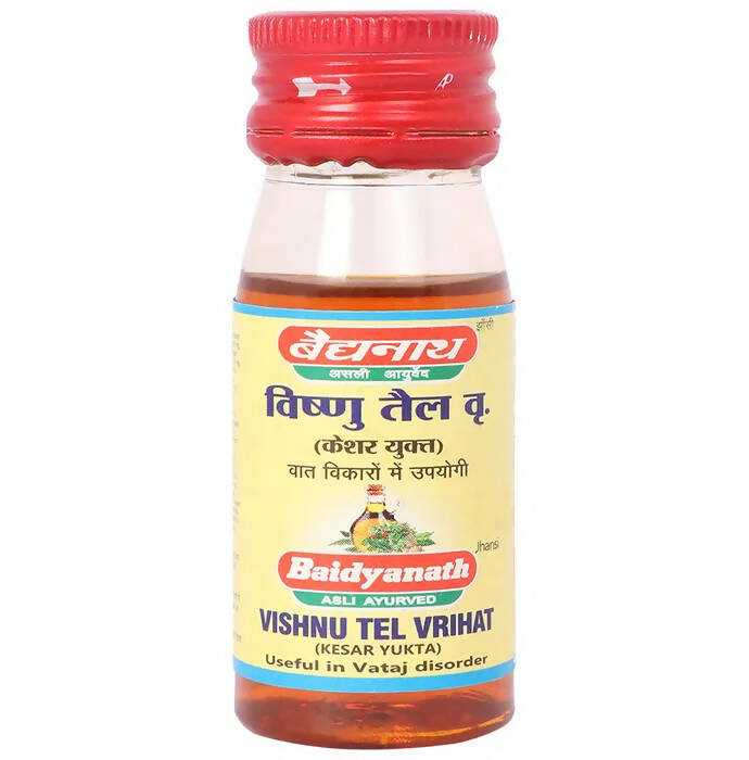 Baidyanath Jhansi Vishnu Tel Vrihat (Kesar Yukta) - Ayurvedant Pvt. Ltd.