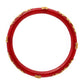 Ruby Raang Red Traditional Bangle | Swadesiicart
