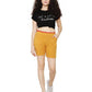Asmaani Mustard Color Short Pant with Two Side Pockets