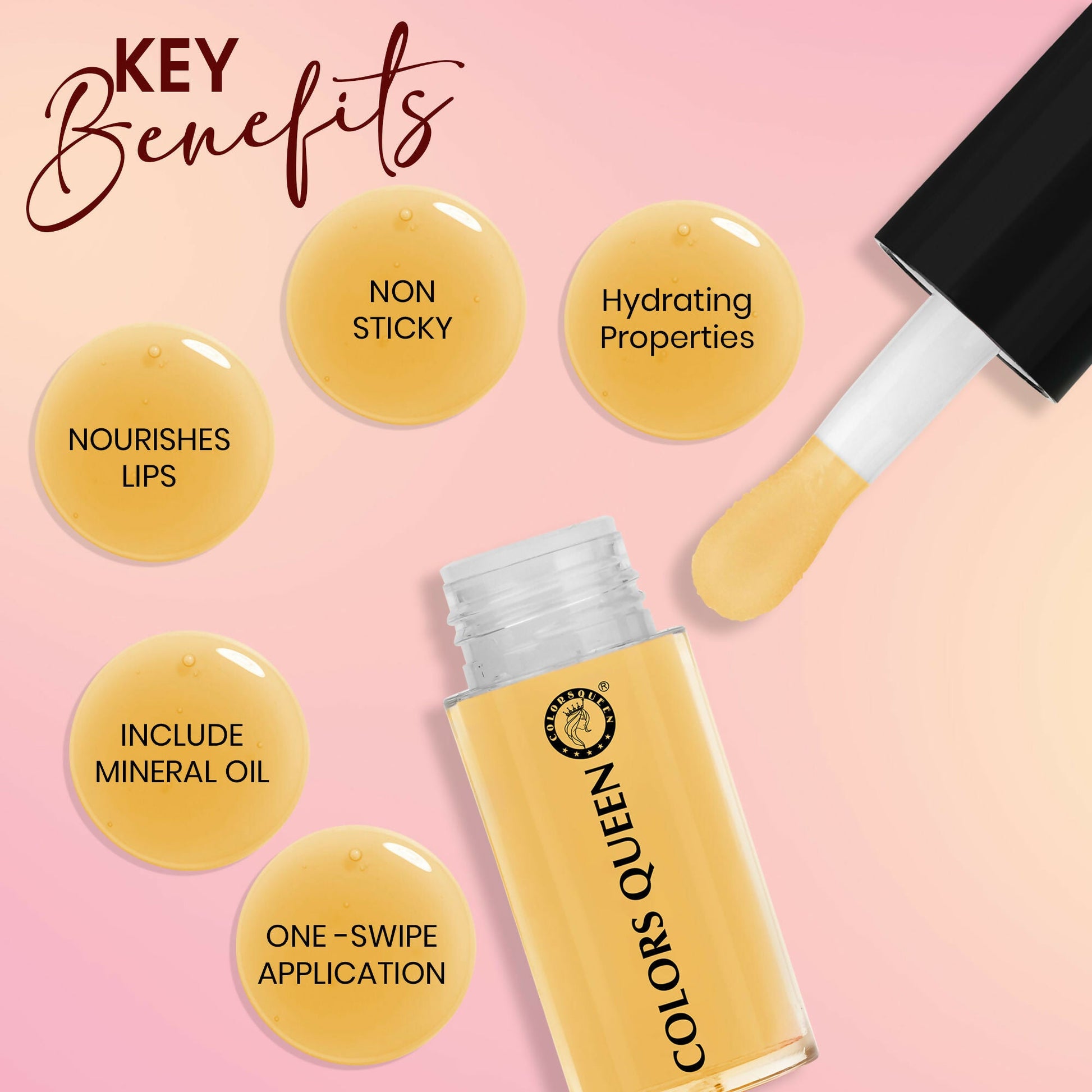 Colors Queen Glossy Lips Lips Therapy - Avocado | Swadesiicart