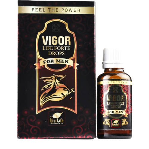 New Life Vigor Life Forte Drops For Men | Swadesiicart