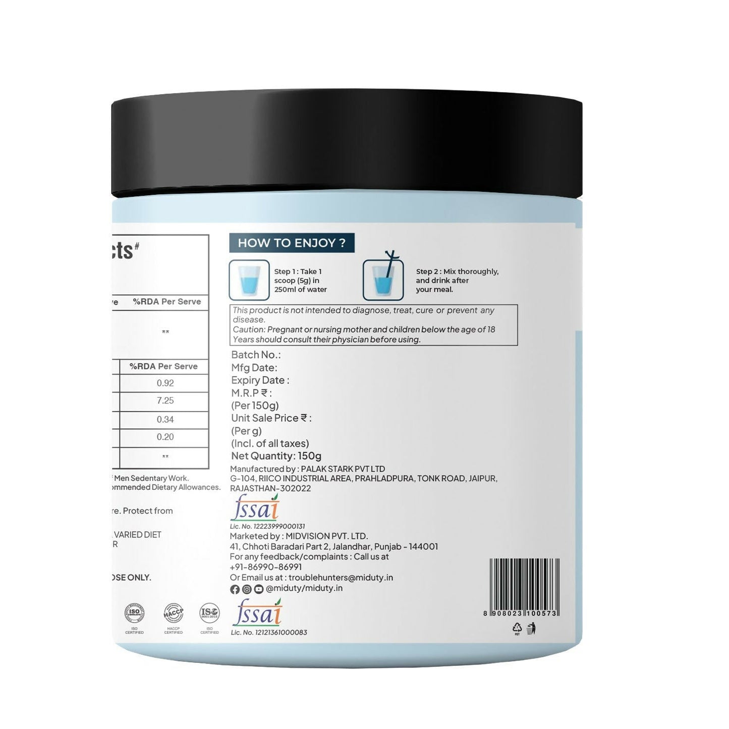 Miduty by Palak Notes Marine Collagen 4X | Swadesiicart