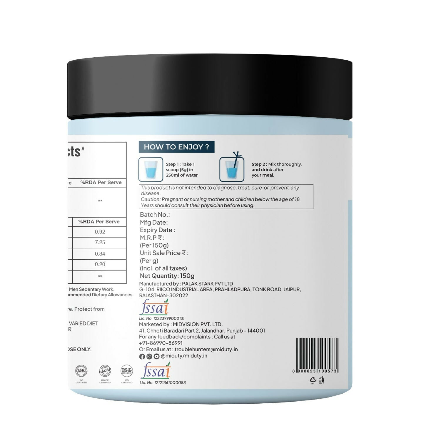 Miduty by Palak Notes Marine Collagen 4X | Swadesiicart