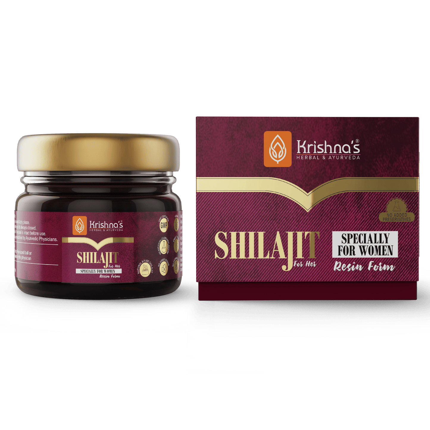Krishna'S Herbal & Ayurveda Himalayan SJ Resin Women | Swadesiicart