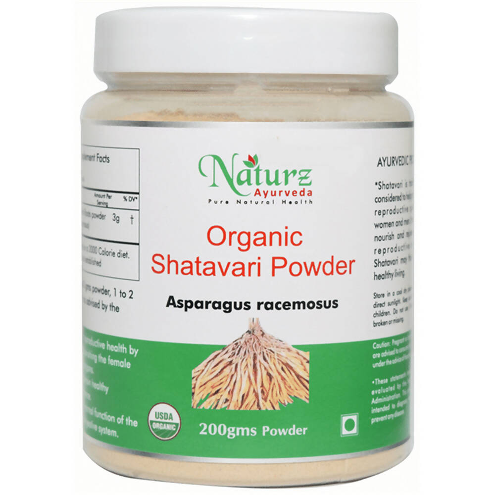 Naturz Ayurveda Organic Shatavari Powder | Swadesiicart