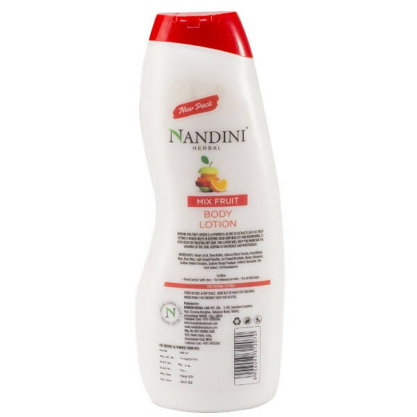 Nandini Herbal Mix Fruit Body Lotion - Swadesiicart