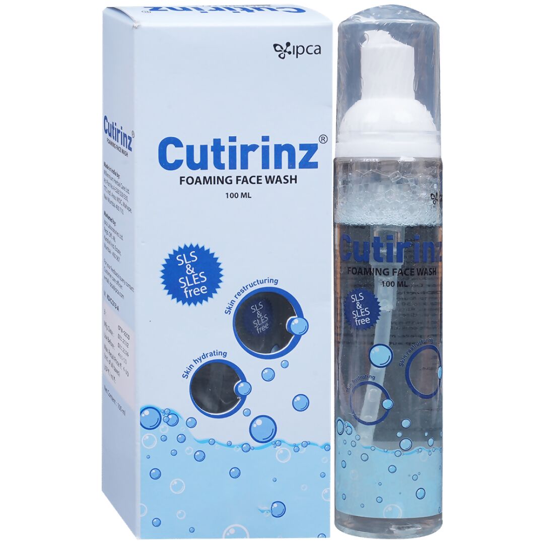 Ipca Cutirinz Foaming Face Wash | Swadesiicart