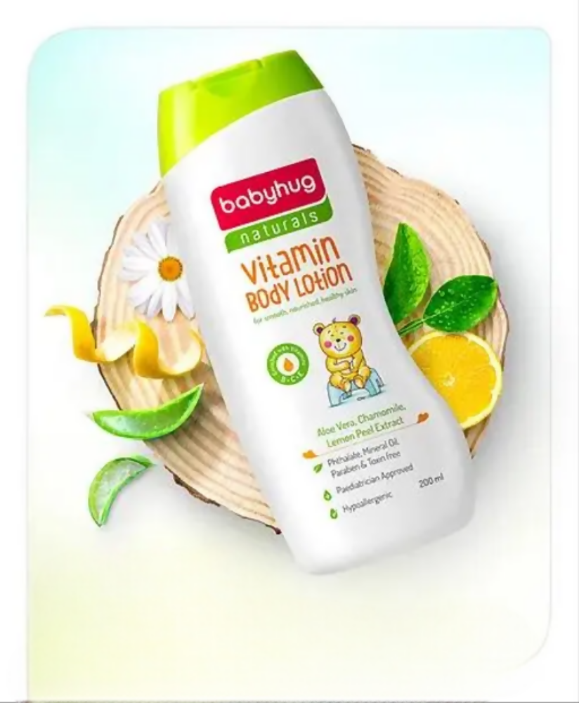 Babyhug Naturals Vitamin Body Lotion - Swadesiicart