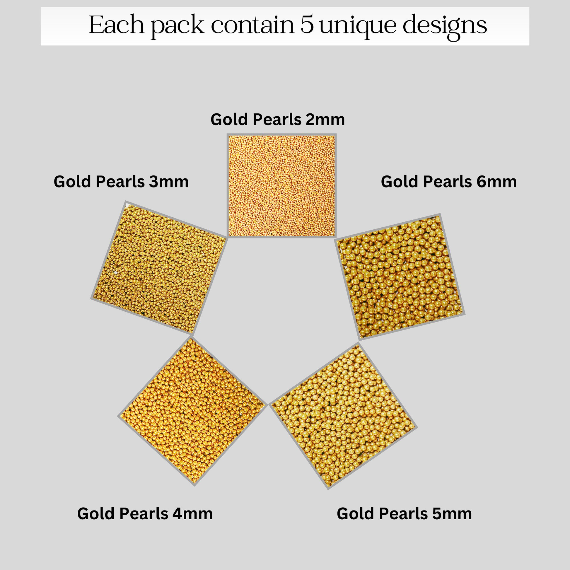 Confect All That Glitters Gold Disco Balls Assorted Sprinkles (DB-12)