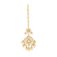 Nuyug 22K Gold-Plated Kundan Studded Maang Tikka Head Jewellery | Swadesiicart