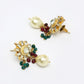Kundan Maharani Choker With Earrings - Ruby Raang | Swadesiicart