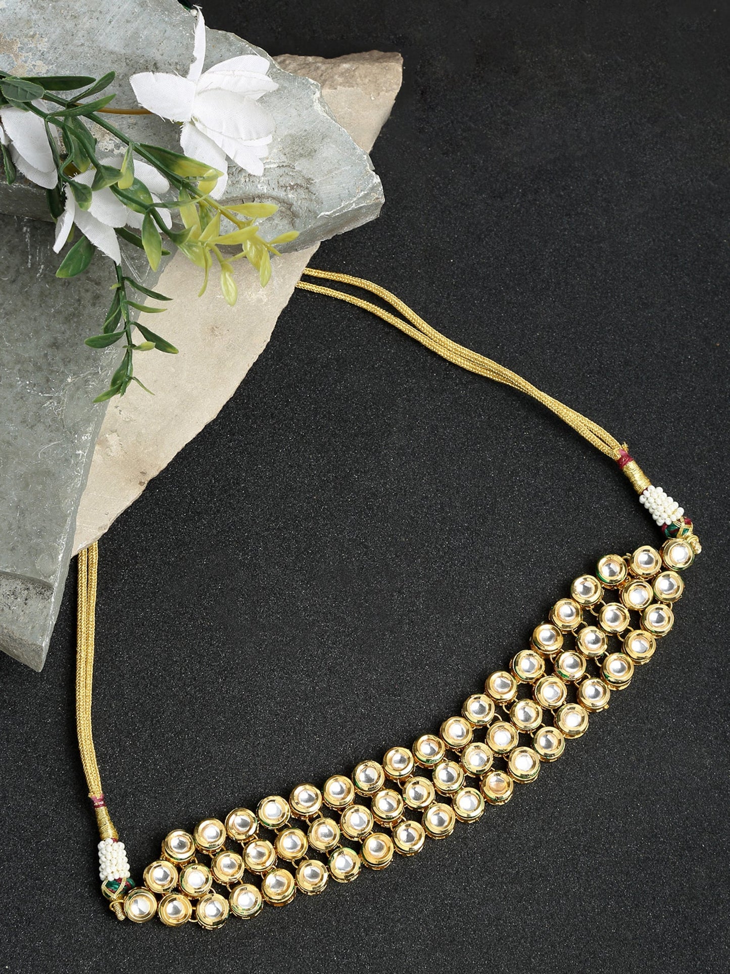 Kundan Choker - Ruby Raang | Swadesiicart