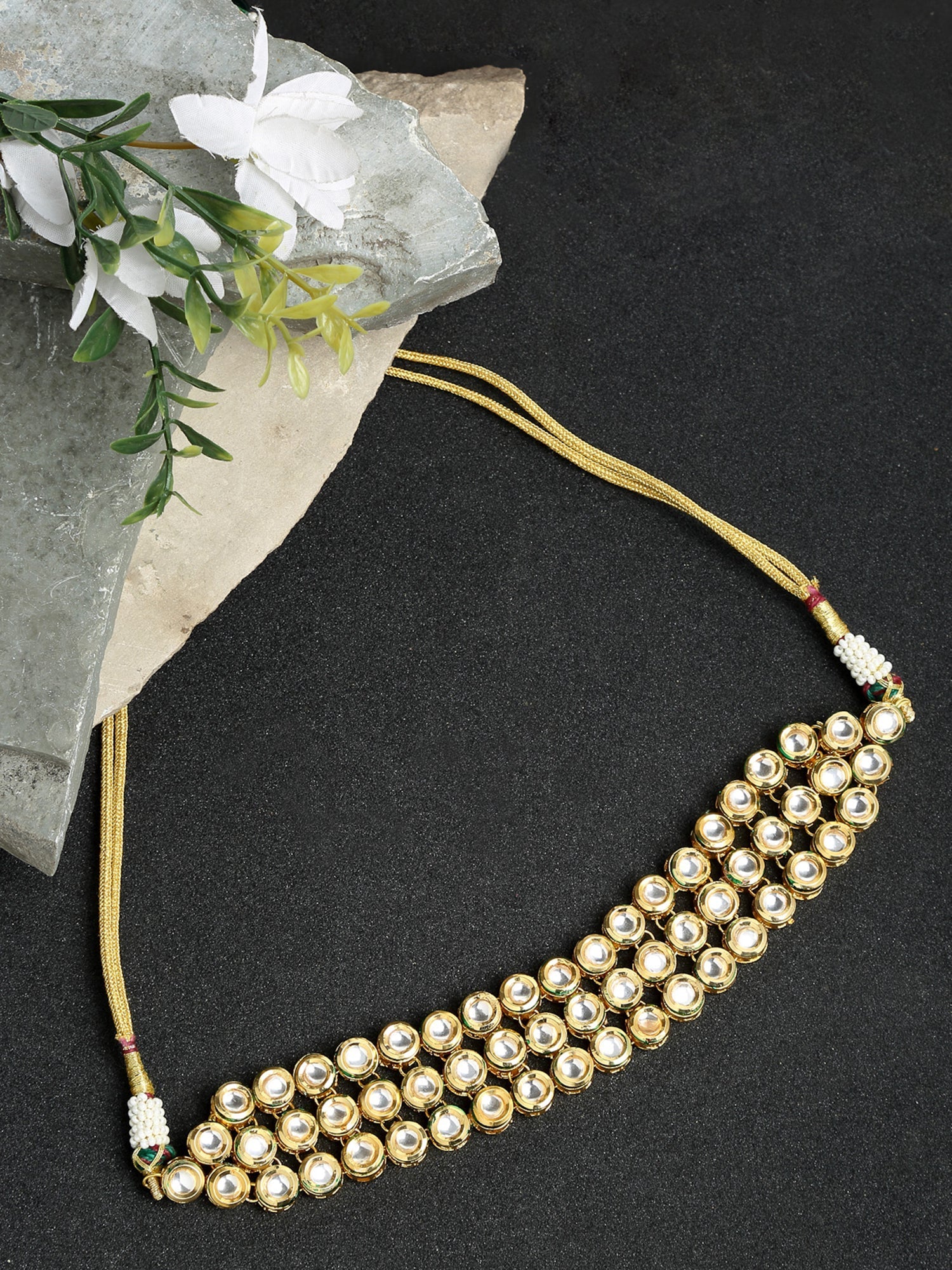 Kundan Choker - Ruby Raang | Swadesiicart