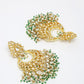 Kundan Stone Earrings - Ruby Raang | Swadesiicart
