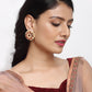 Kundan & Pearl Studs - Ruby Raang - Swadesiicart