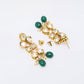Stone Kundan Choker With Earrings - Ruby Raang | Swadesiicart