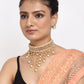 Kundan Choker With Studs - Ruby Raang | Swadesiicart