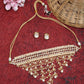 Kundan Choker With Studs - Ruby Raang | Swadesiicart