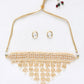 Kundan Choker With Studs - Ruby Raang | Swadesiicart