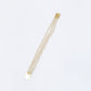 Women's Gold-Toned White Pearls Gold-Polished Multi-Strand Bracelet - Ruby Raang - Swadesiicart