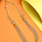 Pearl Jhumki Necklace - Ruby Raang | Swadesiicart